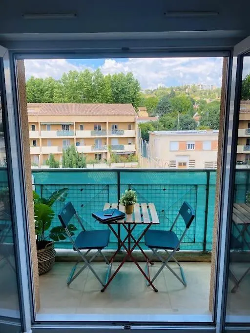 Studio Victoire Balcon Lägenhet Aix-en-Provence Frankrike